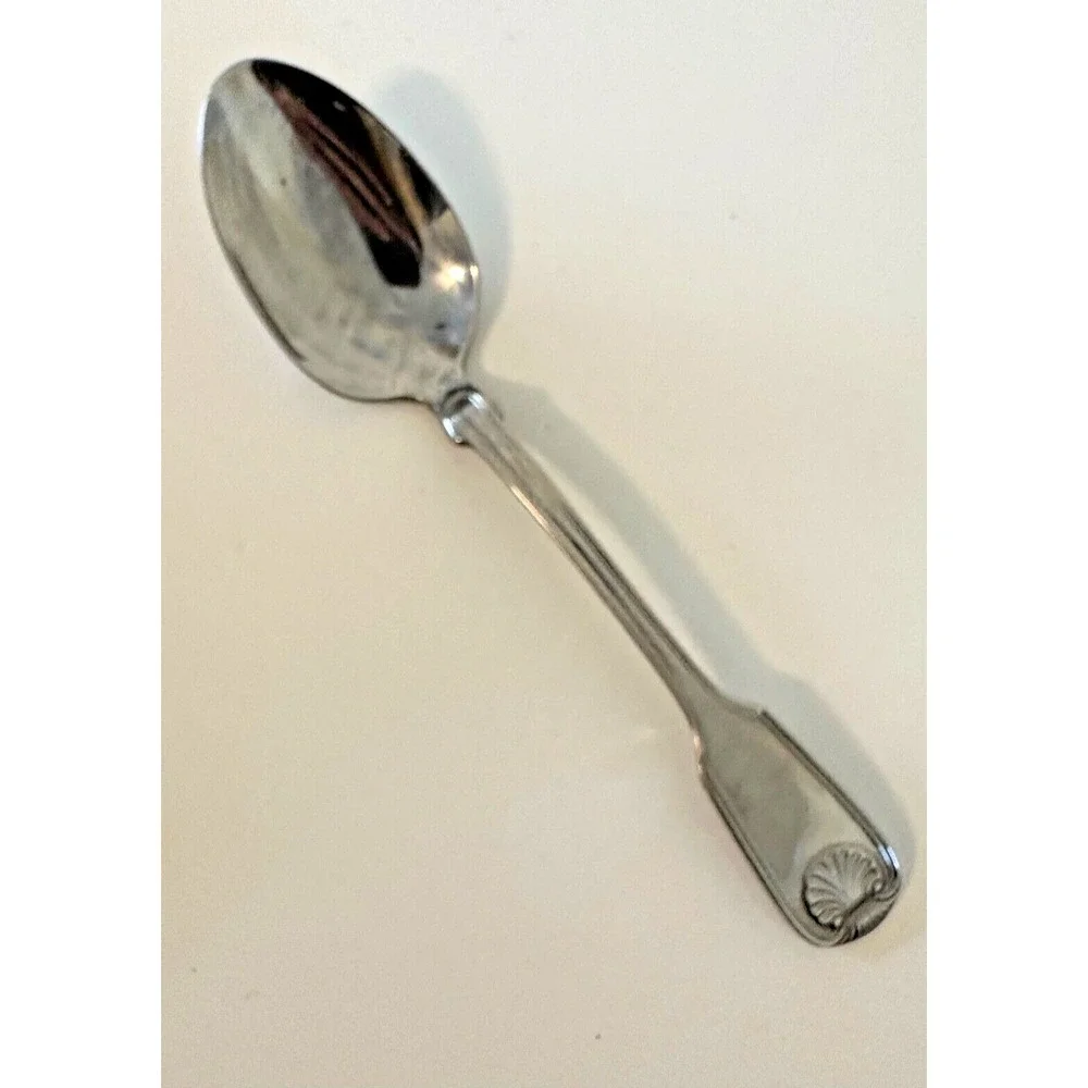 Reed &‎ Barton Colonial Shell II 18/10 Stainless Flatware Replacement TeaSpoon